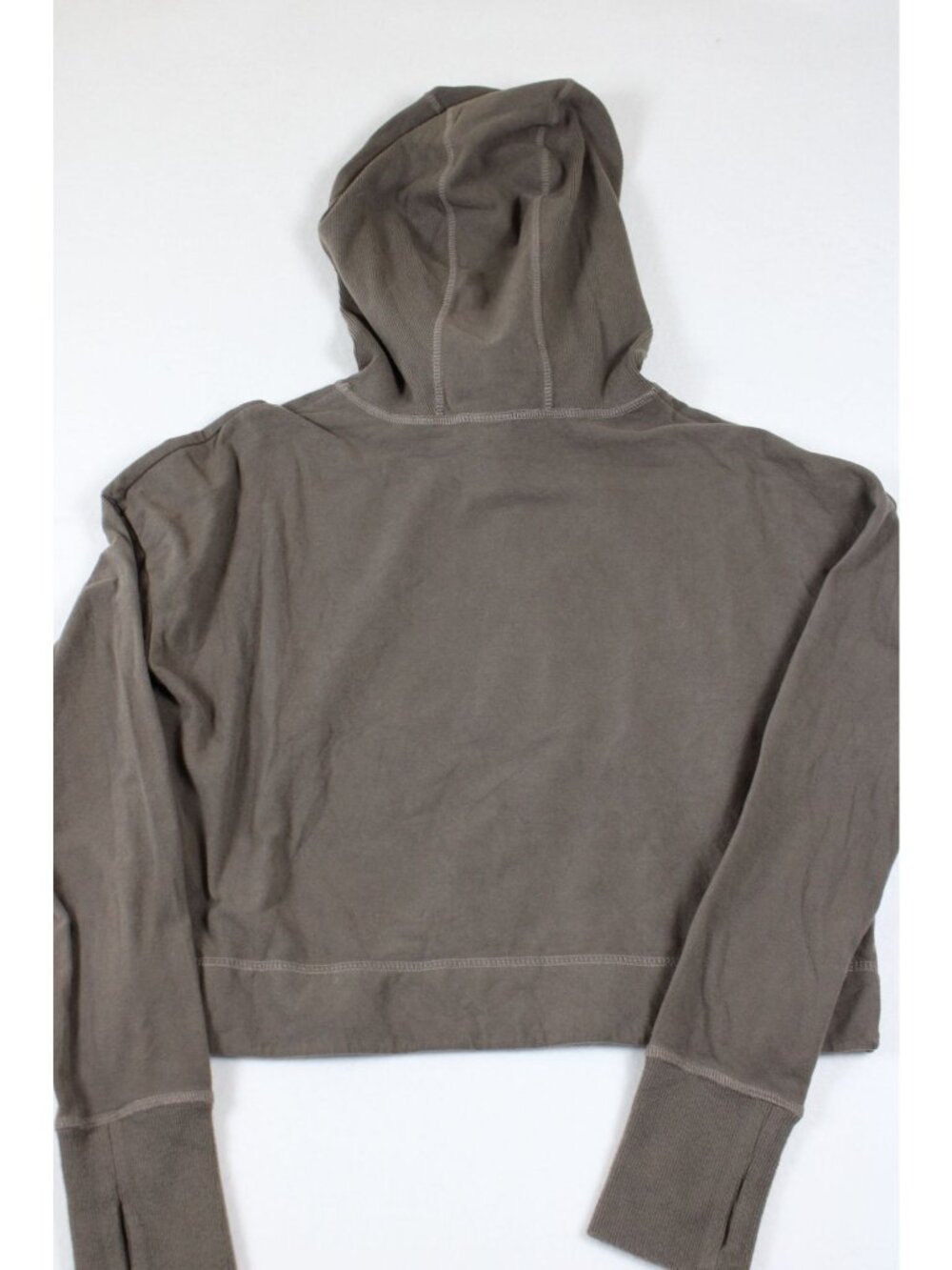 Sweaty Betty Cropped Hoodie Sweatshirt With Rose Gold Accents Womens S - Picture 3 of 3